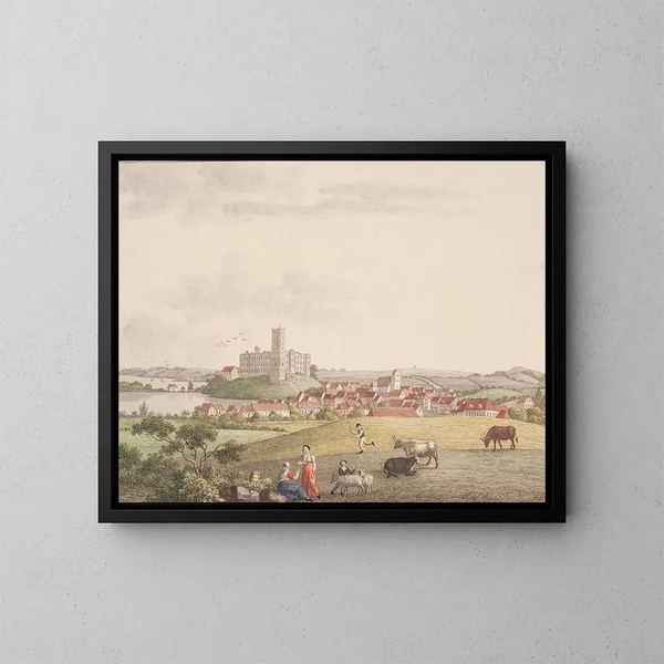 Kolding - Søren L. Lange — gerahmtes Bild an der Wand