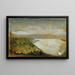 Ansicht des Hudson-Flusses von den Catskills – Stanford White — gerahmtes Bild an der Wand