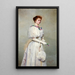 Portrait von Helena Cerchowa - Stanisław Cercha — gerahmtes Bild an der Wand