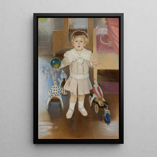 Stanisaw Dbicki - Portrait of Adam Gubrynowicz 1906 as a child.webp