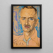 Portrait de Mieczysław Gajewicz - Stanisław Ignacy Witkiewicz — gerahmtes Bild an der Wand