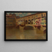 Pont sur le fleuve Arno - Stanisław Janowski — gerahmtes Bild an der Wand