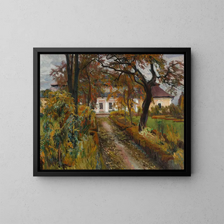 Stanisaw Kamocki - Manor house in autumn.webp