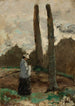 Landschaft mit einer weiblichen Figur - Stanisław Witkiewicz — Ansicht des Kunstwerks