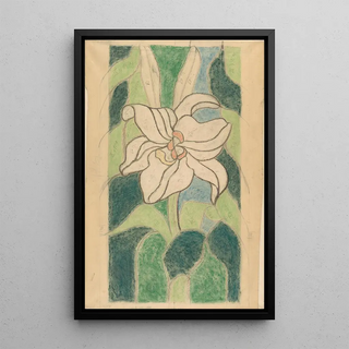 Stanisaw Wyspiaski - Bogosawiona Salomea Projekt witraa do kocioa Franciszkanw w Krakowie.webp