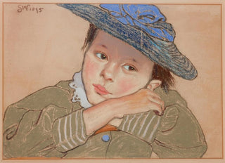 Stanisaw Wyspiaski - Girl in a Blue Hat.webp