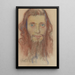 Kopf eines Juden - Stanisław Wyspiański — gerahmtes Bild an der Wand