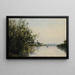 Die Seine in Saint-Ouen - Stanislas Lépine — gerahmtes Bild an der Wand