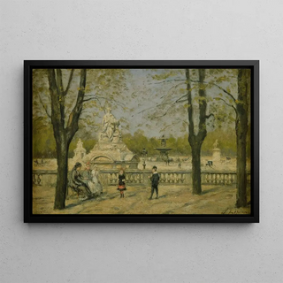 Stanislas Lpine - La place de la Concorde vue de la terrasse des Tuileries.webp