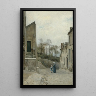 Stanislas Lpine - Montmartre la rue Cortot.webp