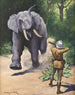 Jäger von Elefanten - Stanley Llewellyn Wood — Ansicht des Kunstwerks