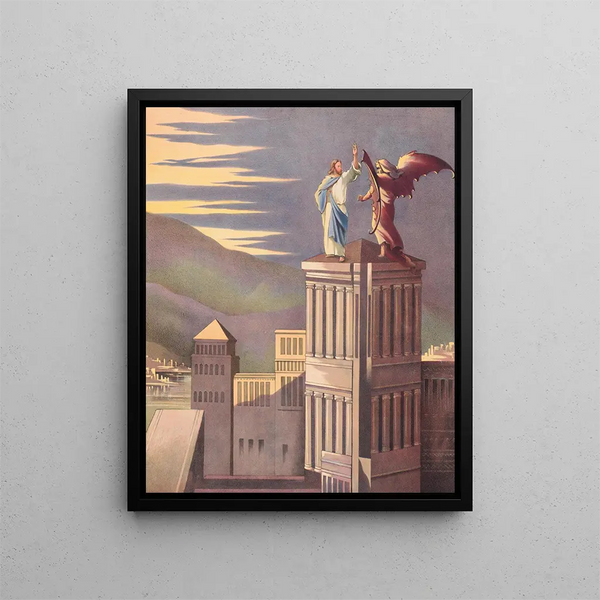 Stecher Litho Co - Jesus Tempted.webp