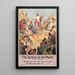 Der Bergpredigt - Stecher Litho Co — gerahmtes Bild an der Wand