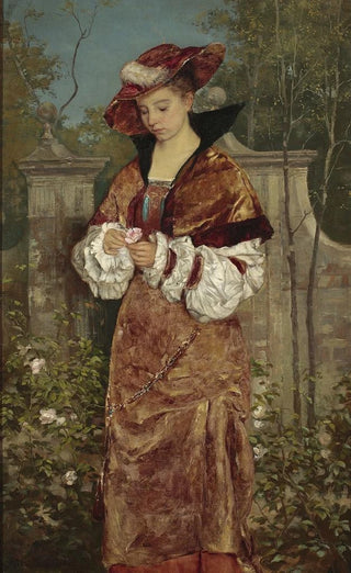 Stefan Bakaowicz - Portrait of a lady in the garden.webp
