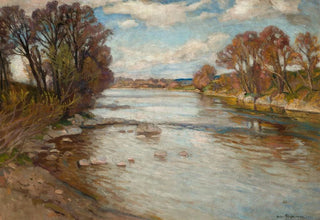 Stefan Filipkiewicz - The Dunajec River at Szaflary.webp