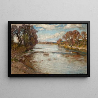 Stefan Filipkiewicz - The Dunajec River at Szaflary.webp