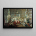 Krönung von Katharina der Großen - Stefano Torelli — gerahmtes Bild an der Wand