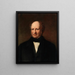 Portrait von William Dargan 1799-1867 - Stephen Catterson Smith — gerahmtes Bild an der Wand