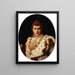 Portrait von Napoleon Bonaparte 1769-1821 - Atelier François Gérard — gerahmtes Bild an der Wand