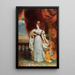 Portrait der Kaiserin Alexandra Fedorovna - Atelier von George Dawe — gerahmtes Bild an der Wand