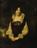 Portrait von Fanny Kemble - Stil von Thomas Lawrence — Ansicht des Kunstwerks