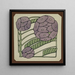 Stylisiert Violett - Hannah Borger Overbeck — gerahmtes Bild an der Wand