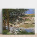 Reproduktion des Gemäldes auf der Seine-Ufer, Bennecourt - Claude Monet