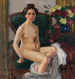 Sur le canapé II Gusti - Leo Putz — Ansicht des Kunstwerks