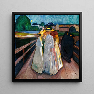 On the Bridge - Edvard Munch
