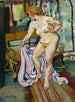 Nackt mit Drapierung - Suzanne Valadon — Ansicht des Kunstwerks