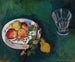 Naturmorte mit Früchten und einem Glas - Suzanne Valadon — Ansicht des Kunstwerks
