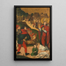 Saint Remi et le blé en feu - Schweizer Maler — gerahmtes Bild an der Wand