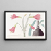 Phycellalike Habranthus - Sydenham Edwards — gerahmtes Bild an der Wand