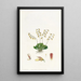 La pleurothallis de Groby - Sydenham Edwards — gerahmtes Bild an der Wand