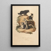 Der Hirtenhund und Der Priester - Sydenham Edwards — gerahmtes Bild an der Wand