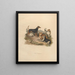 Le Terrier - Sydenham Edwards — gerahmtes Bild an der Wand