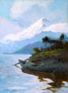 Iliamna von der anderen Seite des Cook Inlet - Sydney Mortimer Laurence — Ansicht des Kunstwerks