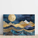 Reproduktion des Gemäldes Symphonie Nocturne in Gold und Azur | Collage
