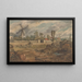 Barnes Common Juni 1836 - T E Jeffers — gerahmtes Bild an der Wand