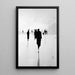 Gemälde Design – Silhouetten Urbain | Poster Schwarz-Weiß Minimalistisch Zeitgenössisch | Poster Reduziert für Modernes Interieur