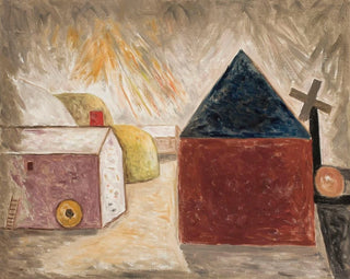 Sonniger Garten - Tadeusz Makowski — Ansicht des Kunstwerks