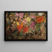 Blumen in einem Garten - Tadeusz Makowski — gerahmtes Bild an der Wand