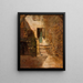 Fragment eines alten Hauses - Tadeusz Makowski — gerahmtes Bild an der Wand