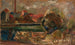 Landschaft mit einem Fabrikschornstein - Tadeusz Makowski — Ansicht des Kunstwerks