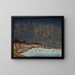 Landschaft mit Wolken - Tadeusz Makowski — gerahmtes Bild an der Wand