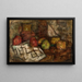 Stillleben mit Krug und Früchten - Tadeusz Makowski — gerahmtes Bild an der Wand