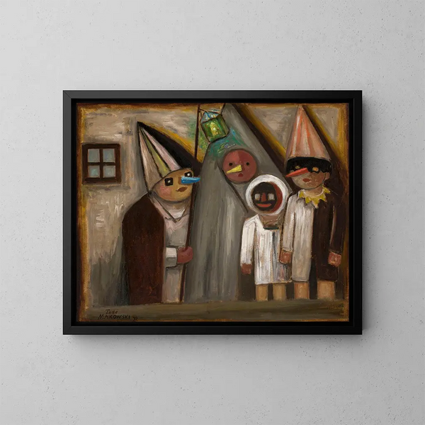 Misérable - Tadeusz Makowski — gerahmtes Bild an der Wand