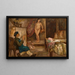 Maler und Modell - Tadeusz Makowski — gerahmtes Bild an der Wand