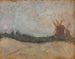 Landschaft mit Windmühlen - Tadeusz Makowski — Ansicht des Kunstwerks