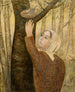 Selbstporträt mit Palette - Tadeusz Makowski — Ansicht des Kunstwerks